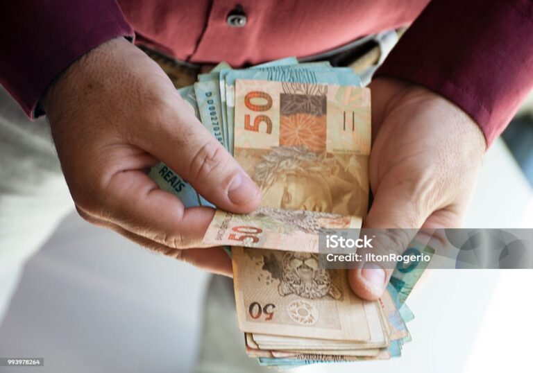 Photographic composition with Real - Brazilian Money