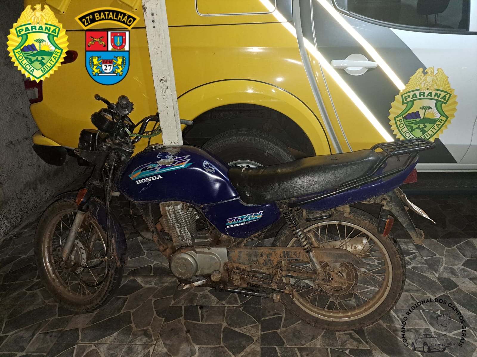 14-04 MOTOCICLETA RECUPERADA CRUZ MACHADO