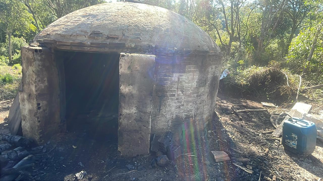 Polícia Ambiental identifica danos ambientais em área rural de Pinhão