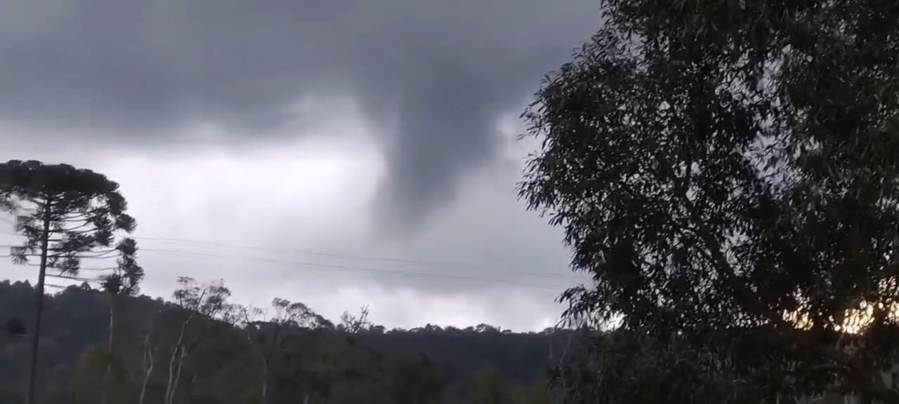Simepar confirma tornado em Inácio Martins durante temporais do fim de junho