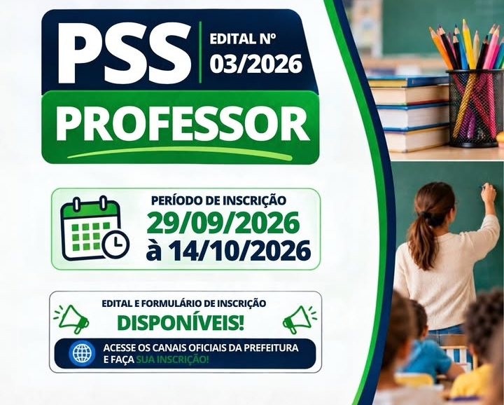 Inácio Martins abre processo seletivo com 10 vagas para professor