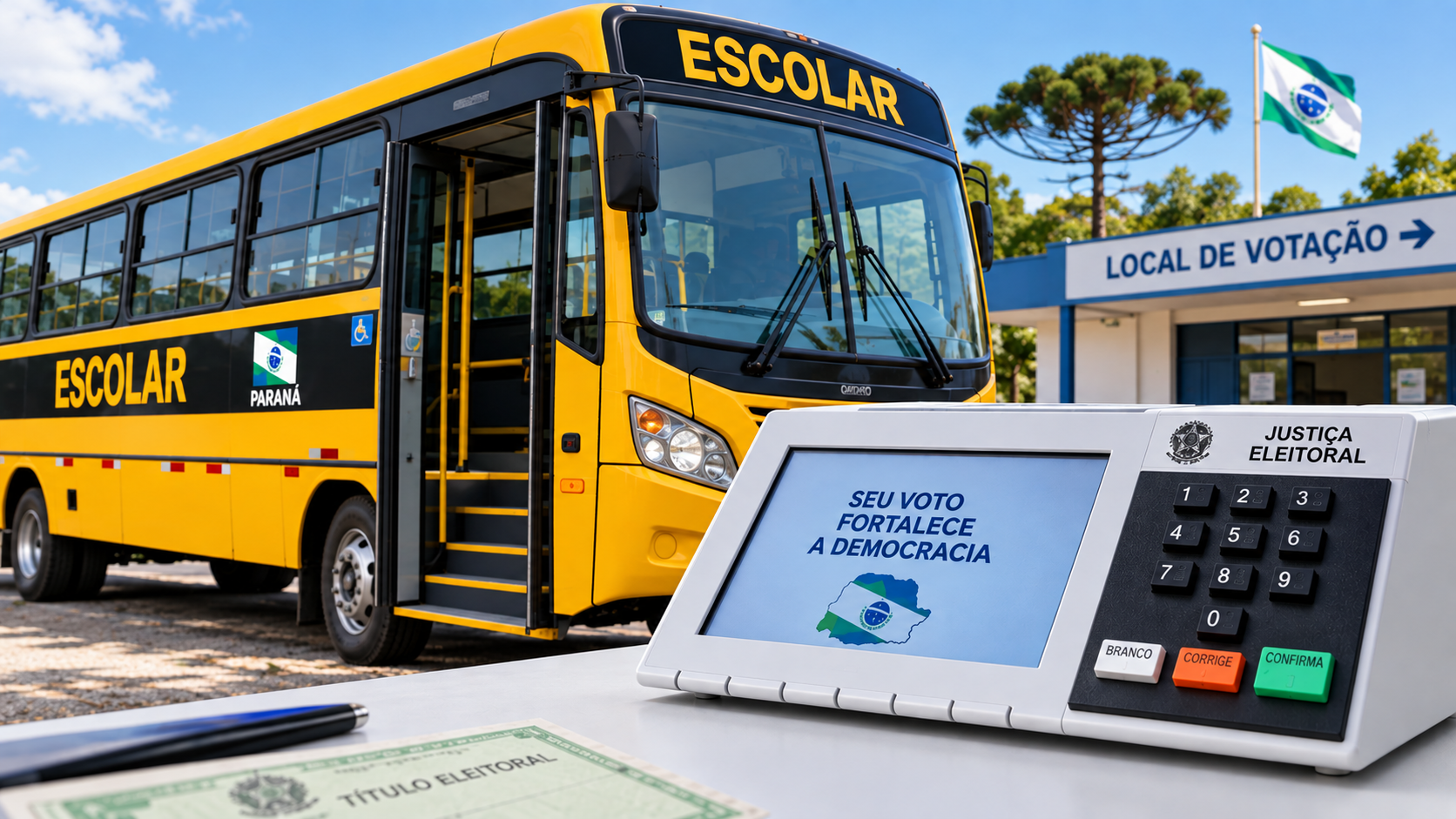 Prefeitura de Inácio Martins divulga rotas e horários do transporte para as Eleições 2026